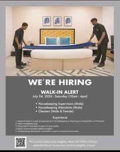 Whitespot Walk-In Interview 2026: Housekeeping & Cleaner Jobs in Dubai