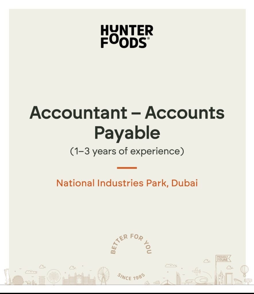 Hunter Foods Careers Dubai 2026: Multiple Job Openings Across UAE 3 Screenshot 20260307 092002 LinkedIn