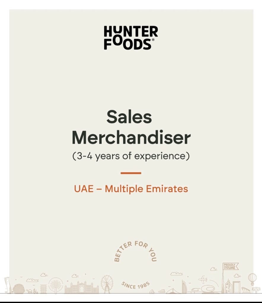 Hunter Foods Careers Dubai 2026: Multiple Job Openings Across UAE 4 Screenshot 20260307 092005 LinkedIn
