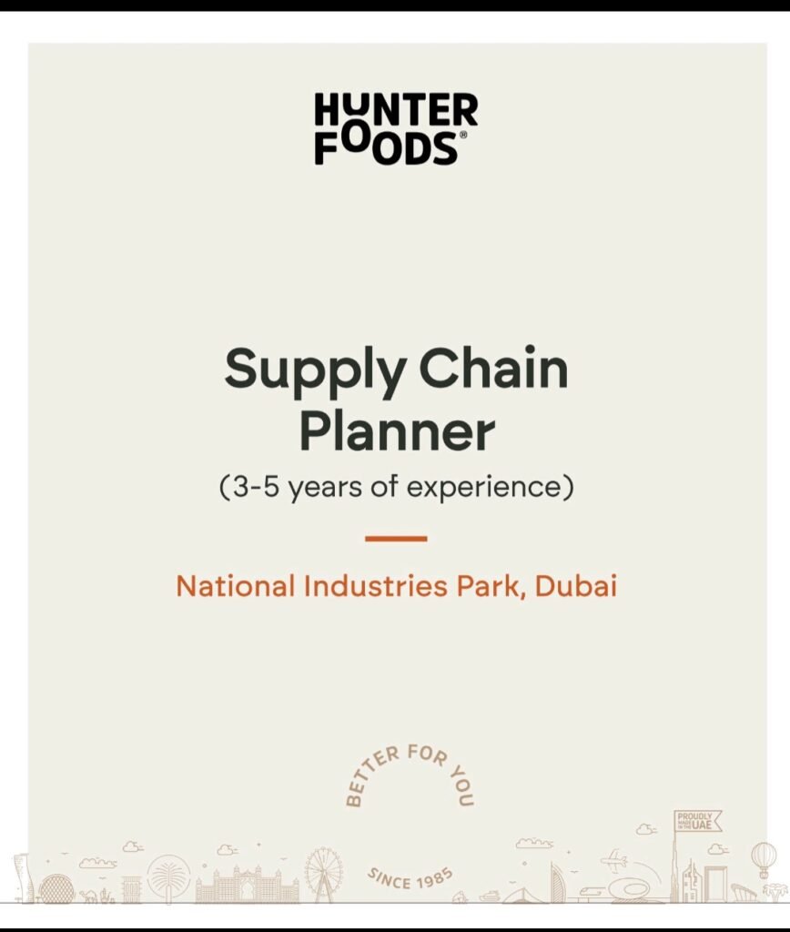 Hunter Foods Careers Dubai 2026: Multiple Job Openings Across UAE 5 Screenshot 20260307 092008 LinkedIn