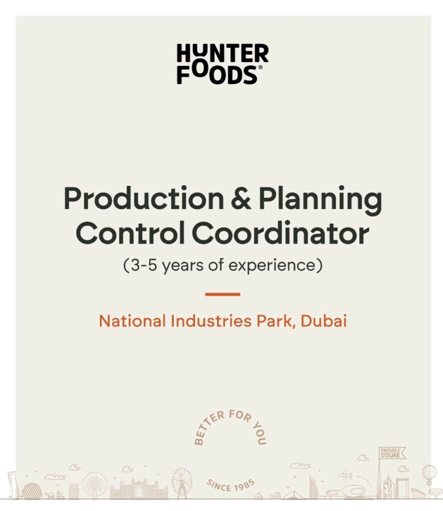 Hunter Foods Careers Dubai 2026: Multiple Job Openings Across UAE 6 Screenshot 20260307 092011 LinkedIn