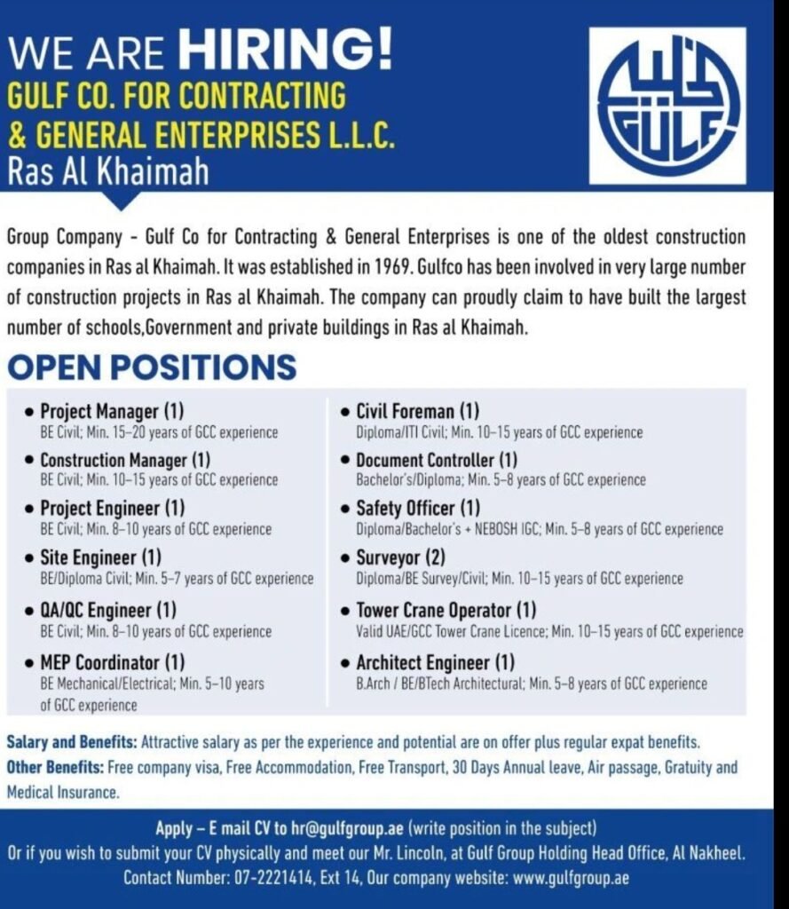 Gulf Co. for Contracting & General Enterprises L.L.C