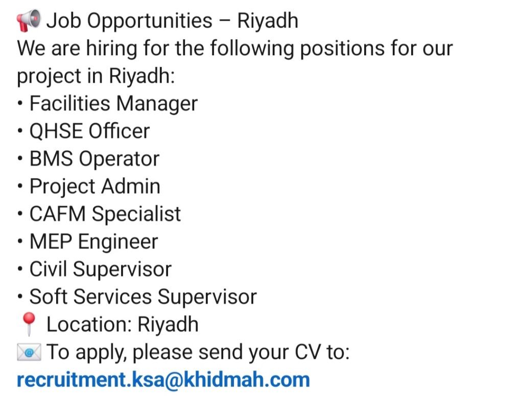 Khidmah Careers