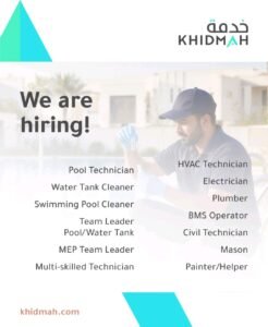 Khidmah Jobs in Abu Dhabi – Walk-In Interview for Multiple Positions