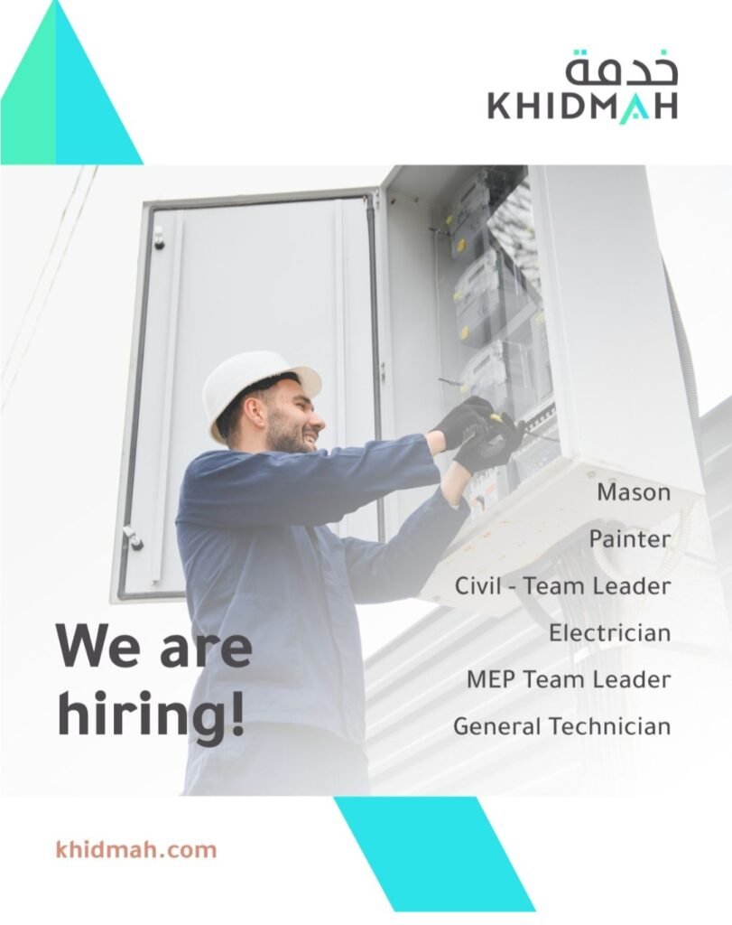 Khidmah Careers 2026: Walk-In Interview in Abu Dhabi for Multiple Positions 1 Khidmah Careers 2026: Walk-In Interview in Abu Dhabi for Multiple Positions