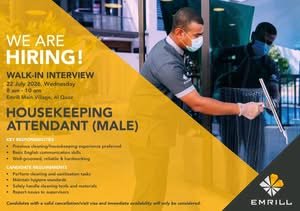 Emrill Services LLC Housekeeping Attendant (Male) Walk-In Interview Dubai 2026 1 Emrill Services LLC Housekeeping Attendant (Male) Walk-In Interview Dubai 2026