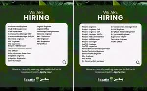 Basatin Landscaping Open Day Interview 2026: Walk-In for Construction & Landscaping Jobs in Dubai