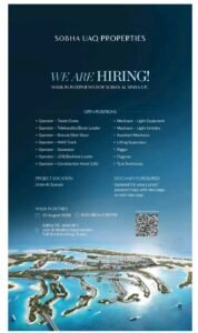 Sobha Al Siniya FZC Walk-In Interview 2026 – Construction & Plant Jobs