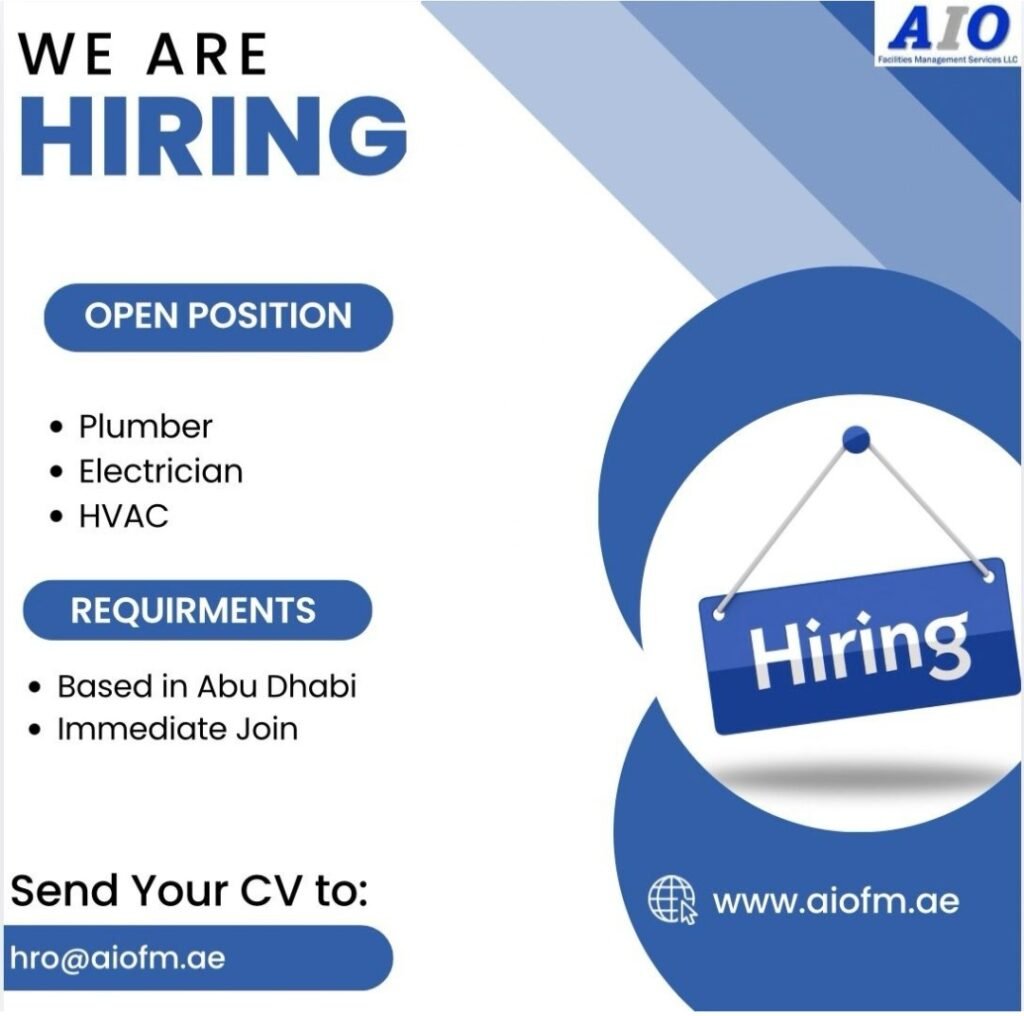 AIO FM Careers UAE 2026 – Latest Facilities Management Jobs in Abu Dhabi 1 AIO FM