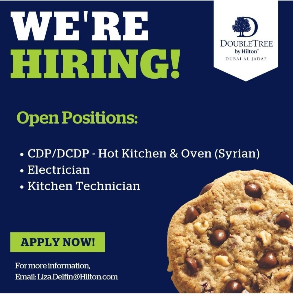 DoubleTree by Hilton Dubai Al Jadaf Careers 2026 | Latest Hospitality Jobs in Dubai 1 DoubleTree