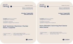Ejadah Walk-In Interview 2026 in Dubai & Abu Dhabi | Latest Facility Management Jobs