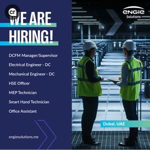 ENGIE Solutions Middle East Jobs in Dubai 2026 – Data Center Vacancies 1 ENGIE Solutions Middle East Jobs in Dubai 2026 – Data Center Vacancies