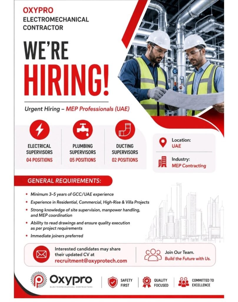 Oxypro Electromechanical Contractor