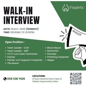 Fixperts Walk-In Interview 2026 in Dubai | Latest UAE Job Vacancies 1 Fixperts Walk-In Interview 2026 in Dubai | Latest UAE Job Vacancies