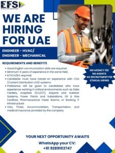 EFS Facilities Services Jobs in UAE – Engineer Hiring 2026 1 EFS Facilities Services Jobs in UAE – Engineer Hiring 2026