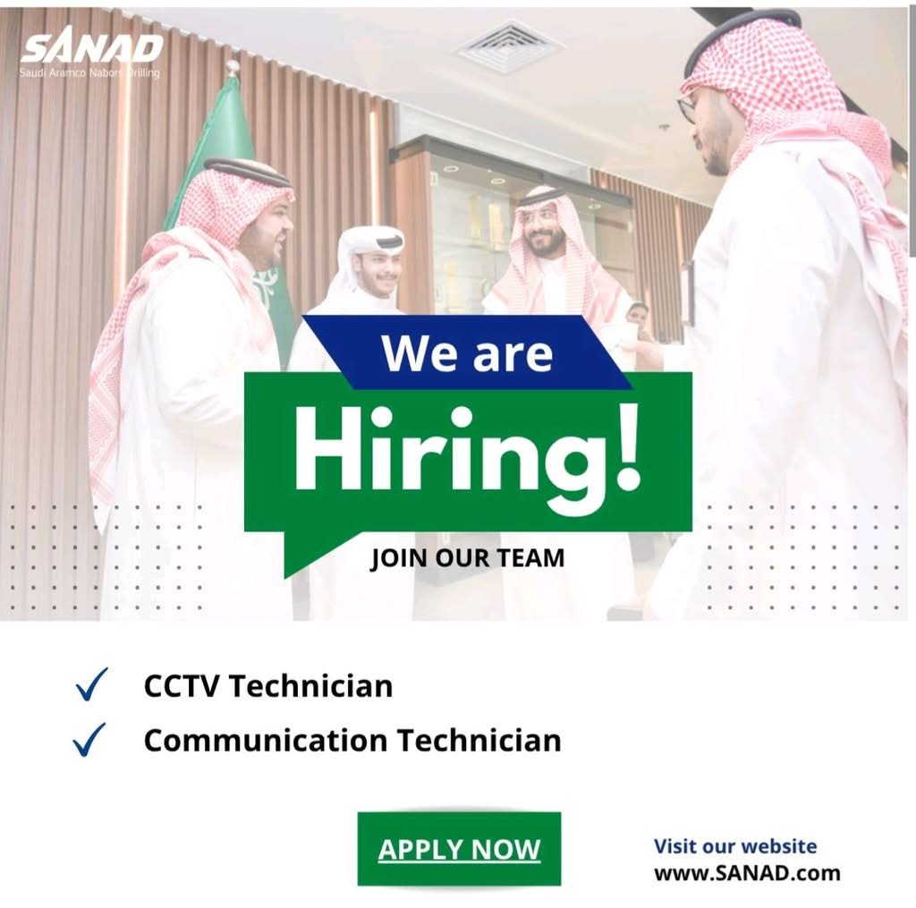 SANAD (Saudi Aramco Nabors Drilling) Careers 2026 – Latest SANAD Job Vacancies in Saudi Arabia | Apply Online 2 SANAD Careers