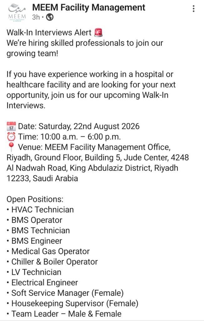MEEM Facility Management